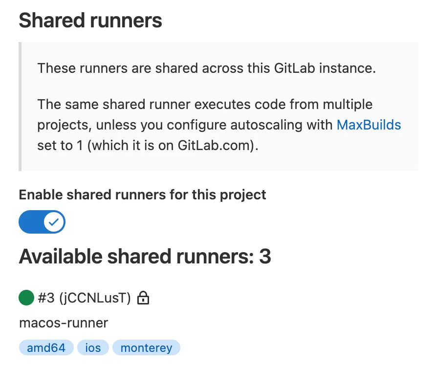 macOS Runner