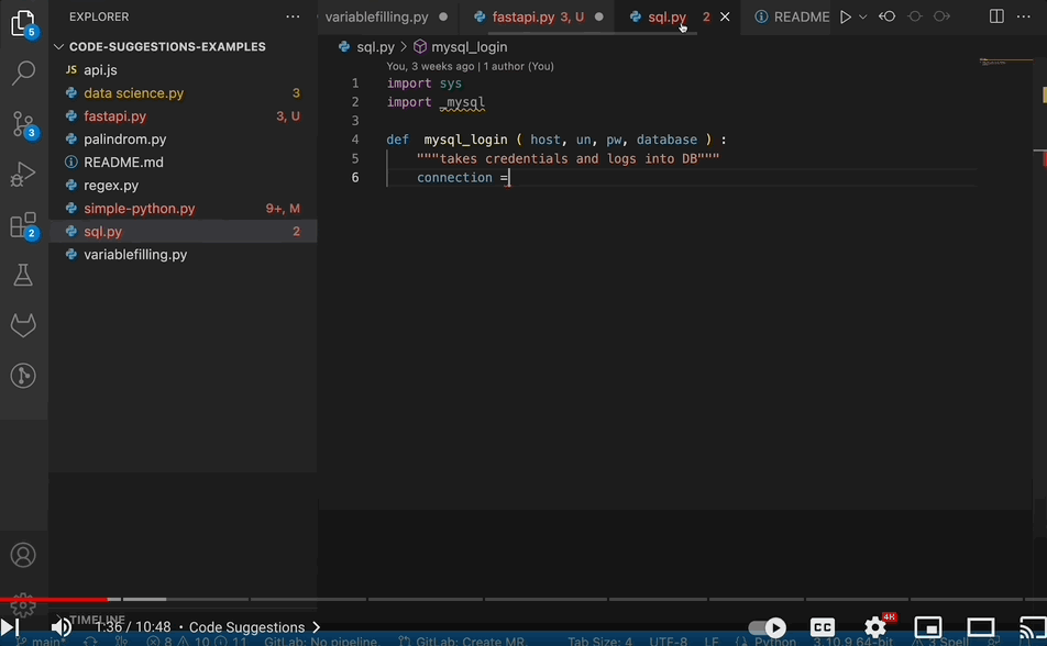 Boilerplate 입력 gif