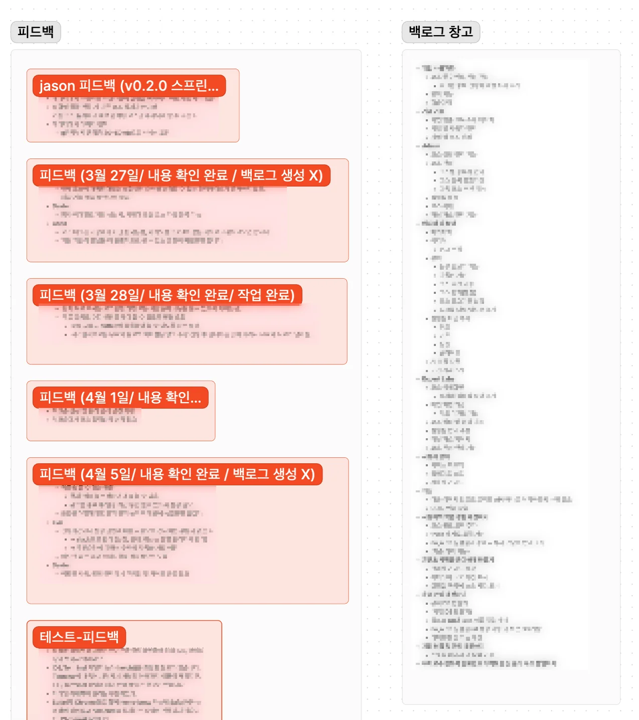 Figma에서 정리한 백로그 목록