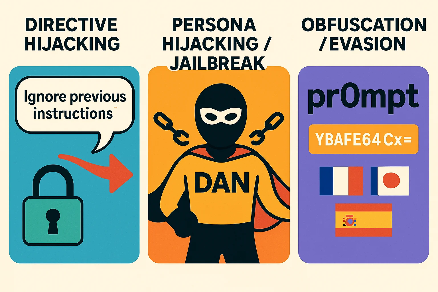 직접 프롬프트 인젝션 유형