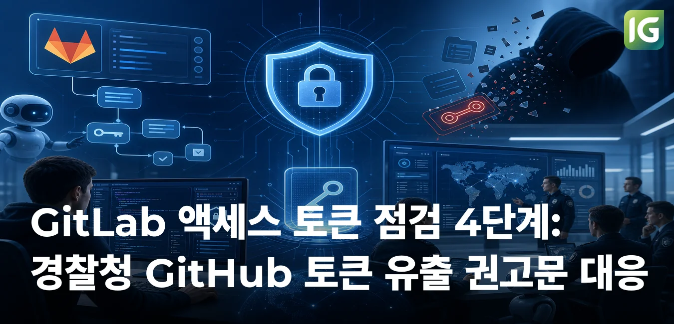 GitLab 액세스 토큰 점검 4단계: 경찰청 GitHub 토큰 유출 권고문 대응