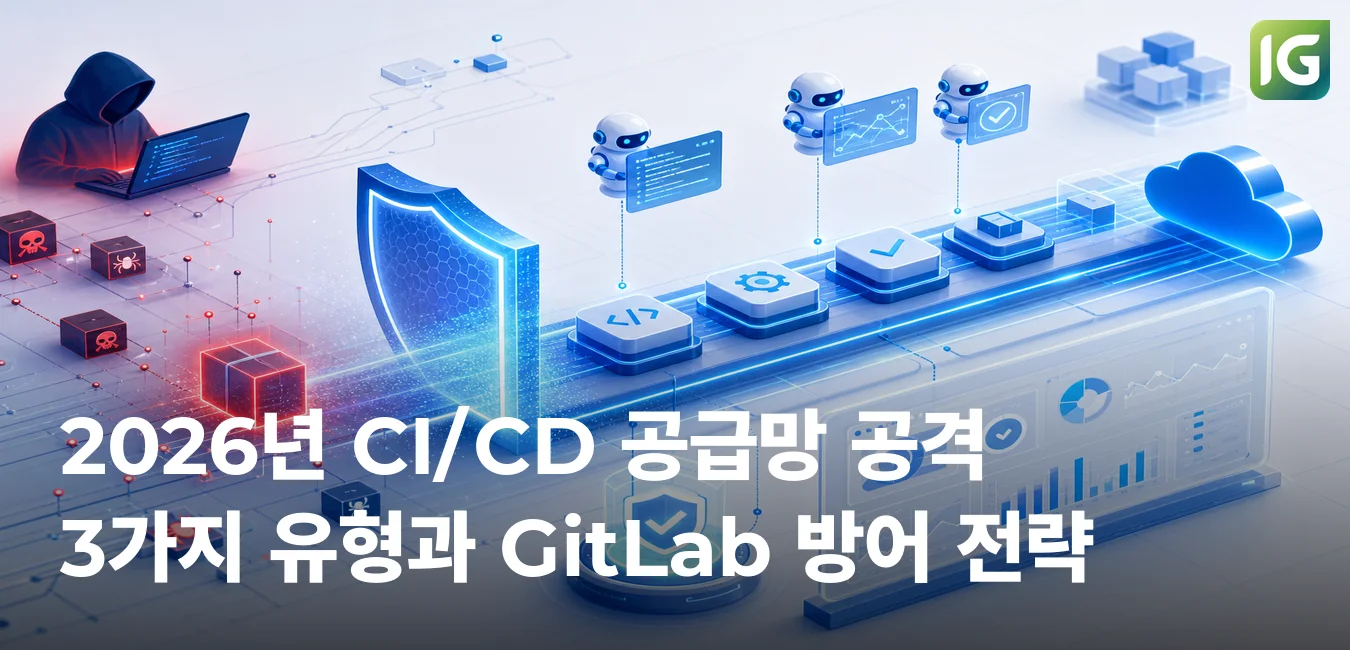 2026년 CI/CD 공급망 공격 3가지 유형과 GitLab 방어 전략