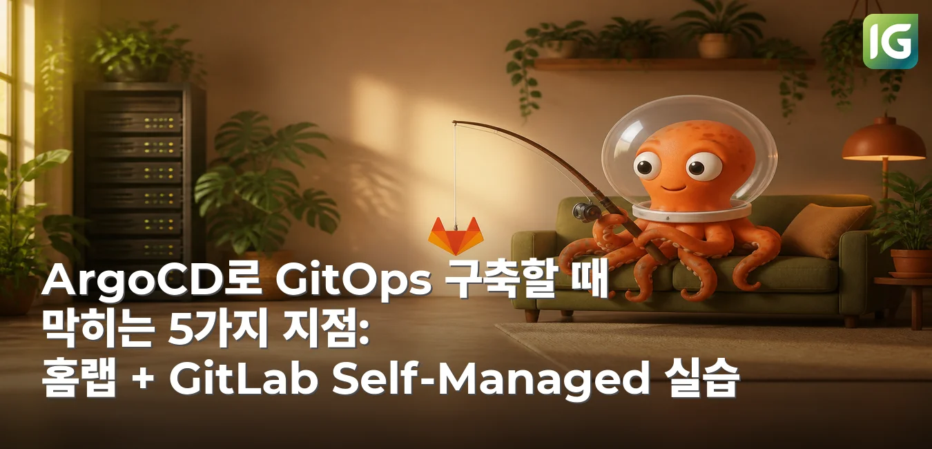 ArgoCD로 GitOps 구축할 때 막히는 5가지 지점: 홈랩 + GitLab Self-Managed 실습