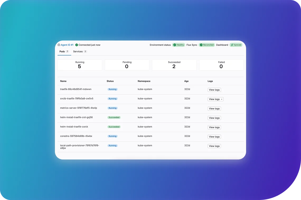 통합된 인프라 감사 로그