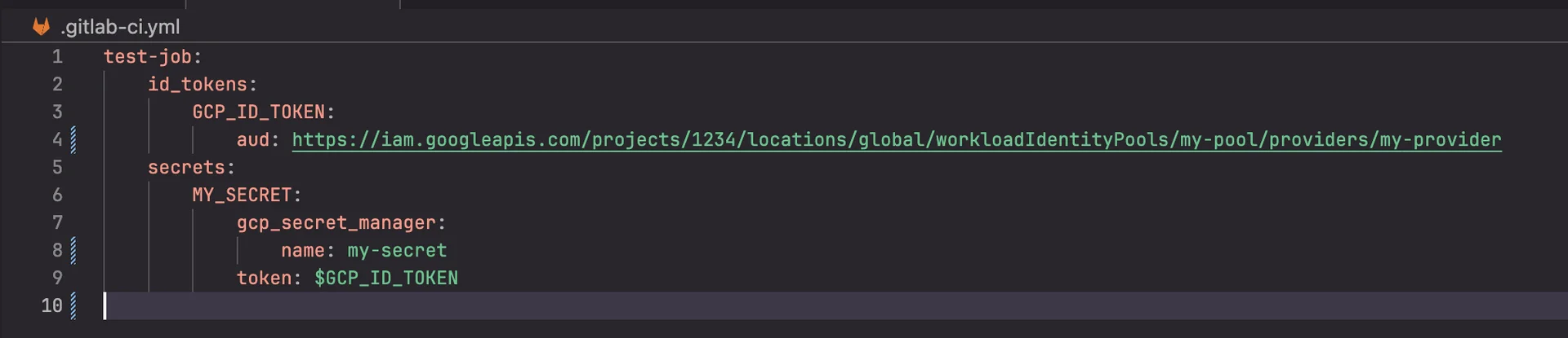 GitLab의 GCP Secret Manager 지원 관련 화면. 출처=GitLab