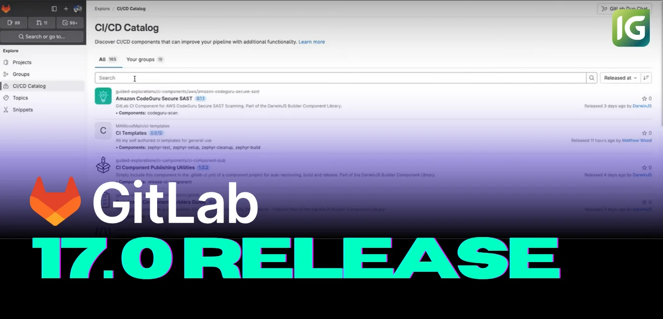 GitLab 17.0 릴리즈 노트
